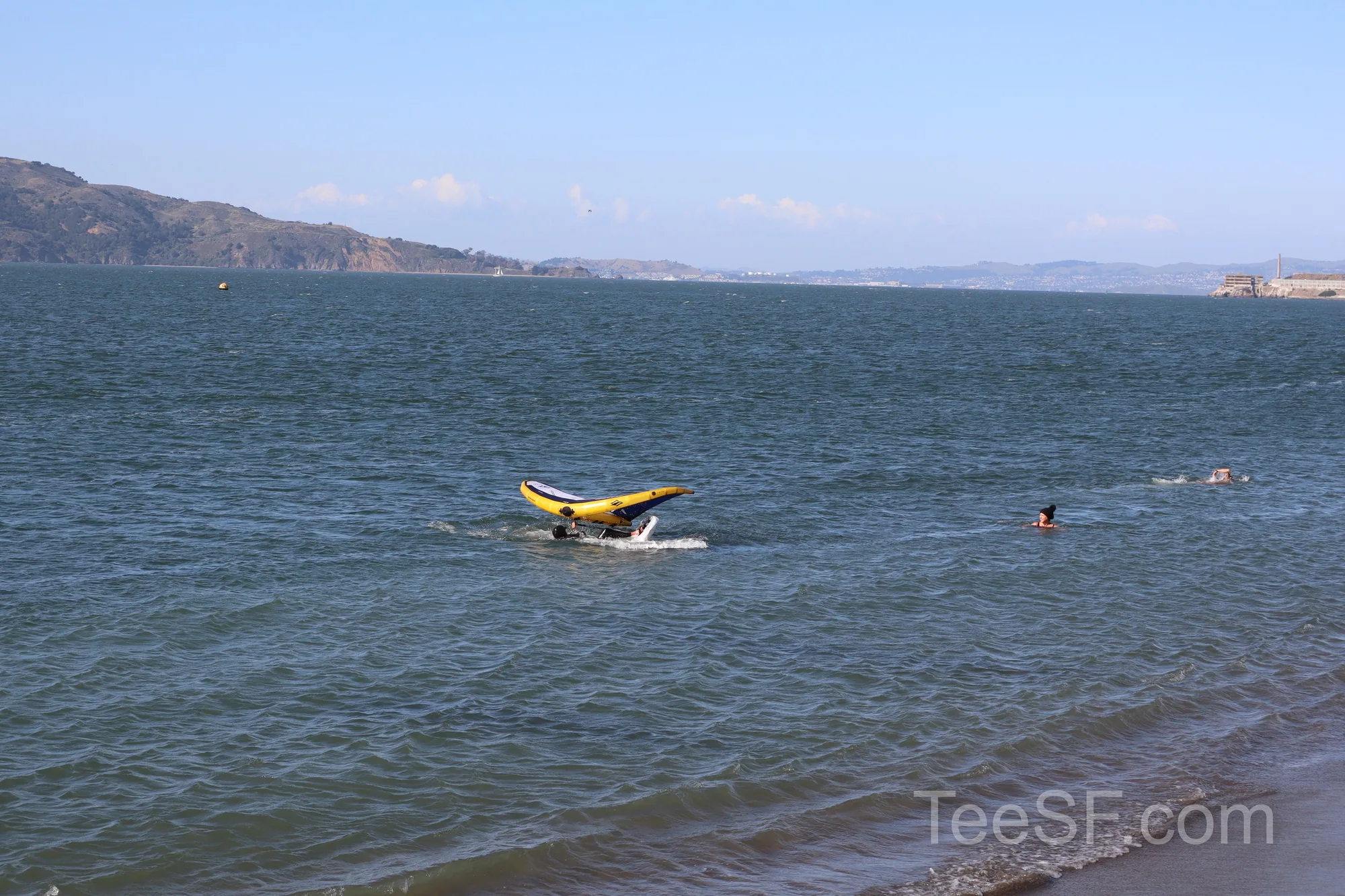 golden Gate Beach Windsurfing Bay during a Stripe Sessions 2026 visit in San Francisco.
